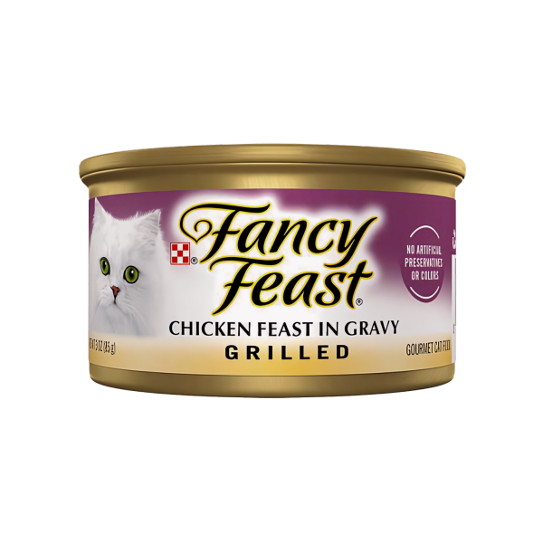 Fancy Feast פנסי פיסט גריל עוף ברוטב