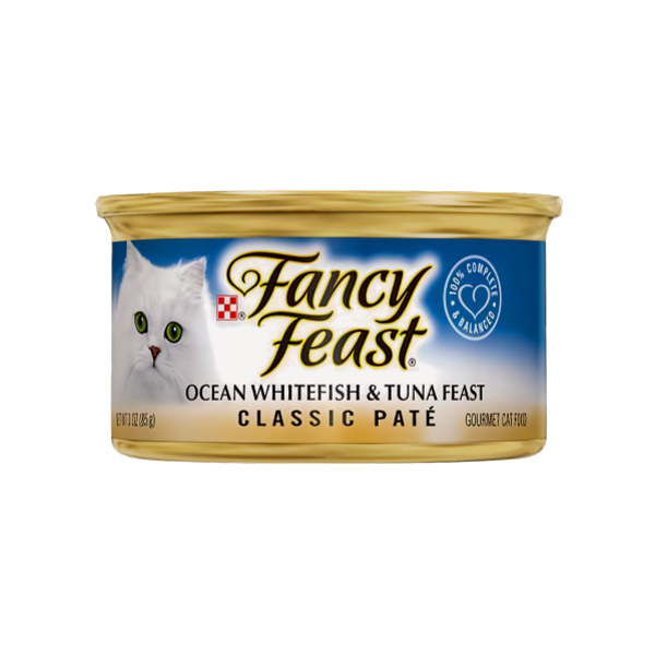 Fancy Feast פנסי פיסט פטה דג אוקינוס וטונה מעדן לחתול