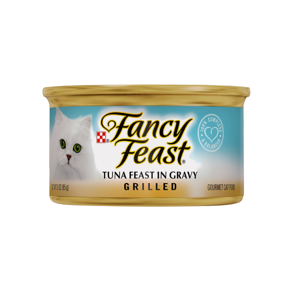 Fancy Feast פנסי פיסט גריל טונה ברוטב מעדן לחתול