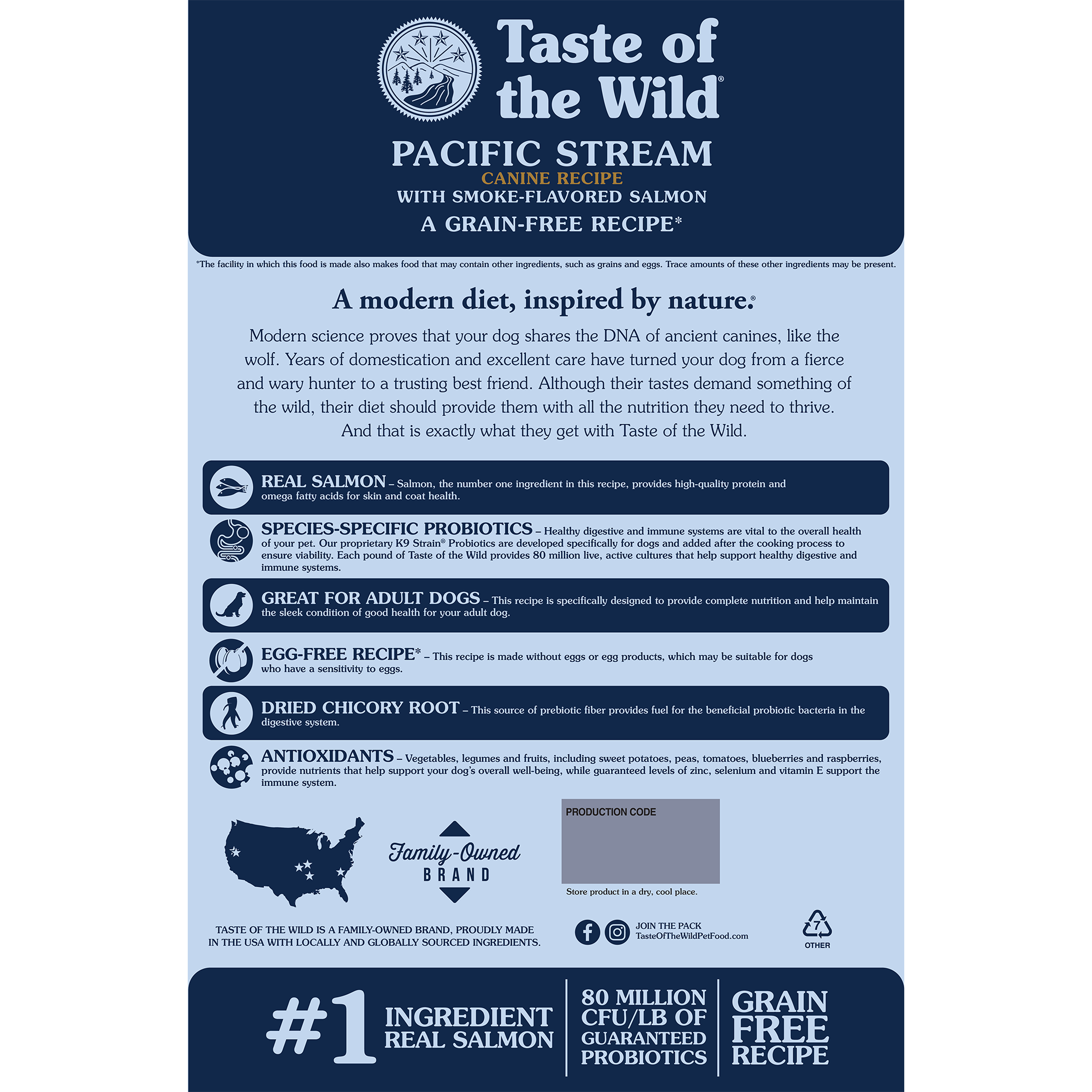 Taste Of The Wild טייסט אוף דה ווילד סלמון