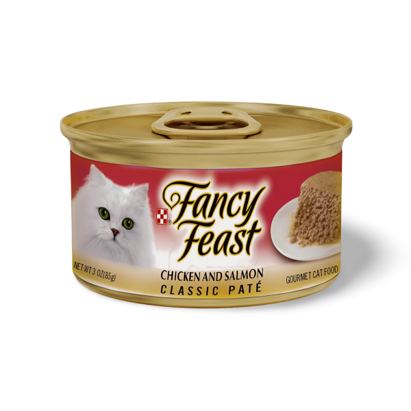 Fancy Feast  פנסי פיסט פטה עוף וסלמון