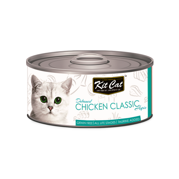 Kit Cat קיט קט שימור עוף קלאסי דיבון