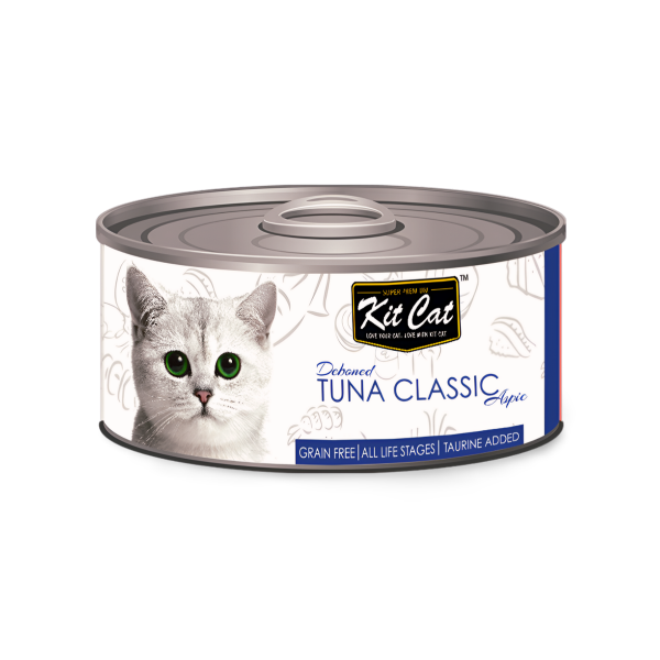 Kit Cat קיט קט שימור טונה קלאסית דיבון