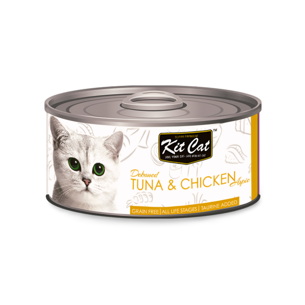 Kit Cat קיט קט שימור טונה ועוף דיבון