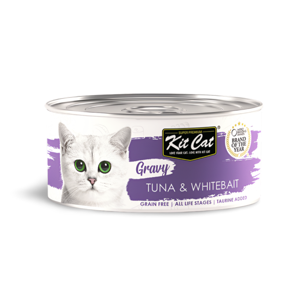 Kit Cat קיט קט שימור טונה ודגיגונים ברוטב