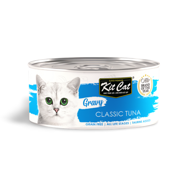Kit Cat קיט קט שימור טונה קלאסית ברוטב