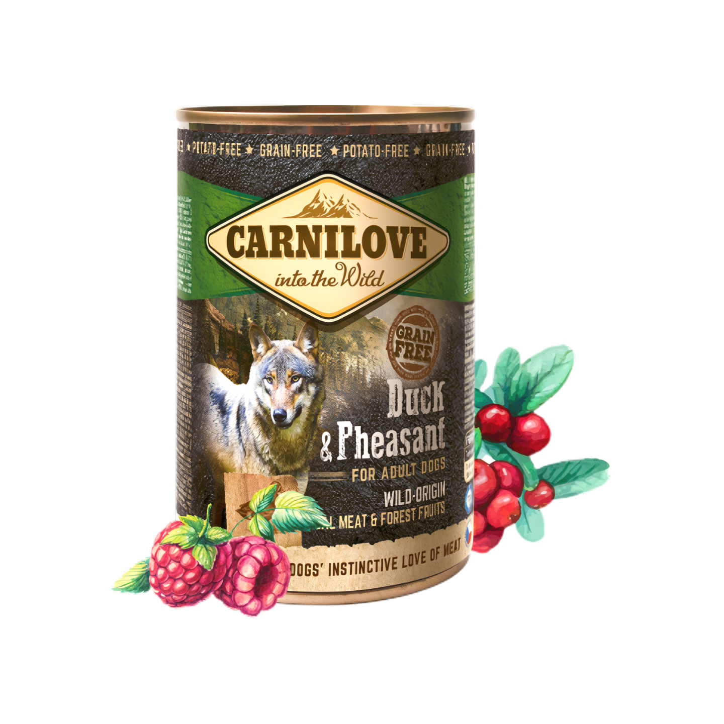 Carnilove קרנילאב שימור לכלב בטעם ברווז ופסיון