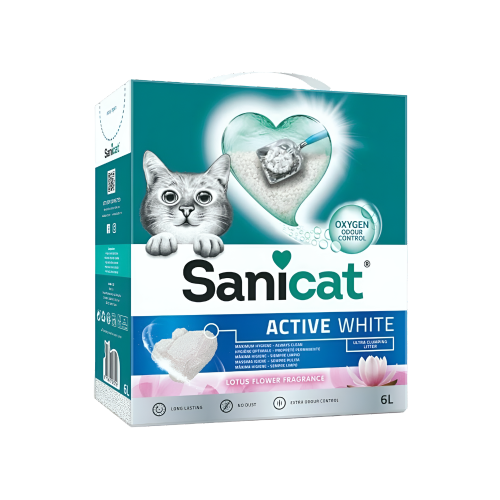 Sani Cat סאני קט אקטיב וויט לוטוס