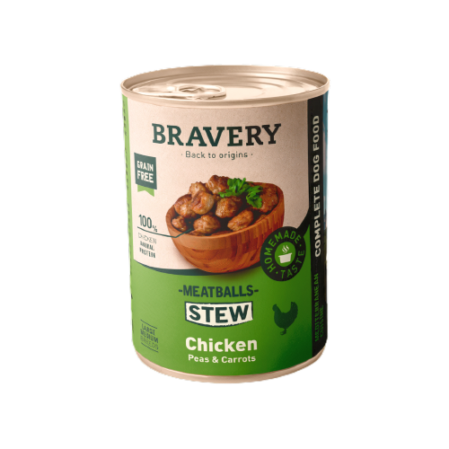 Bravery ברייברי תבשיל עוף אפונה וגזרים