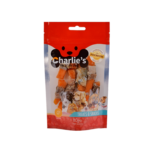 Charlie's צ'רליז חטיף עור דג ובטטה