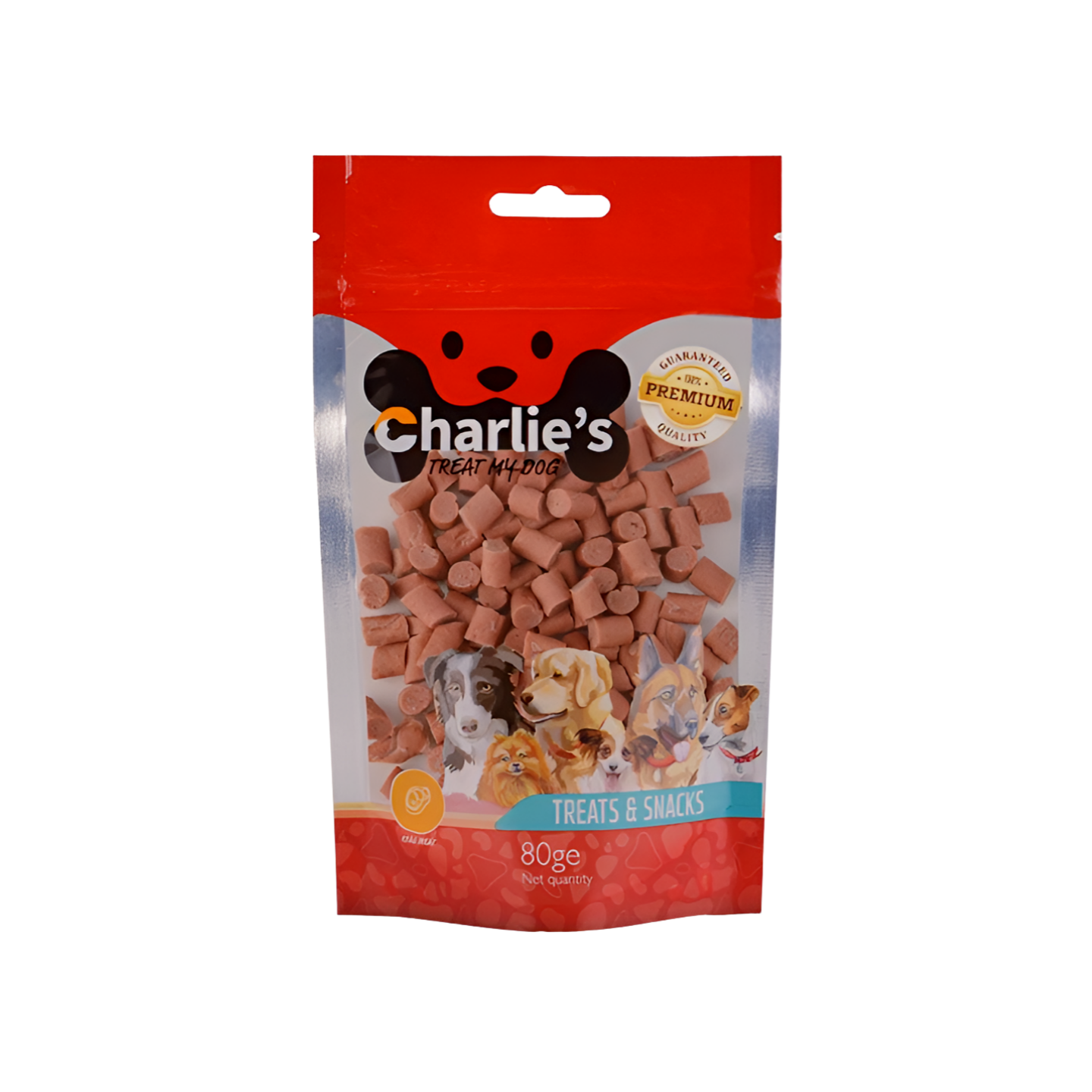 Charlie's צ'ארליז חטיף נגיסי ברווז