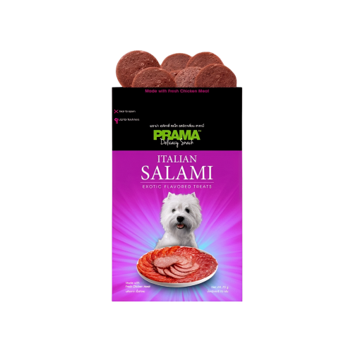PRAMA פראמה חטיף סלמי איטלקי לכלב