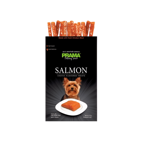 PRAMA פראמה חטיף סלמון לכלב