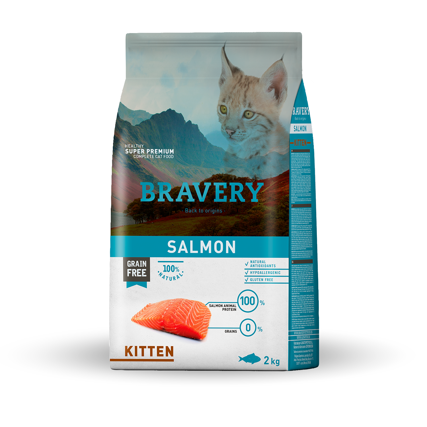 Bravery ברייוורי סלמון לגורי חתולים