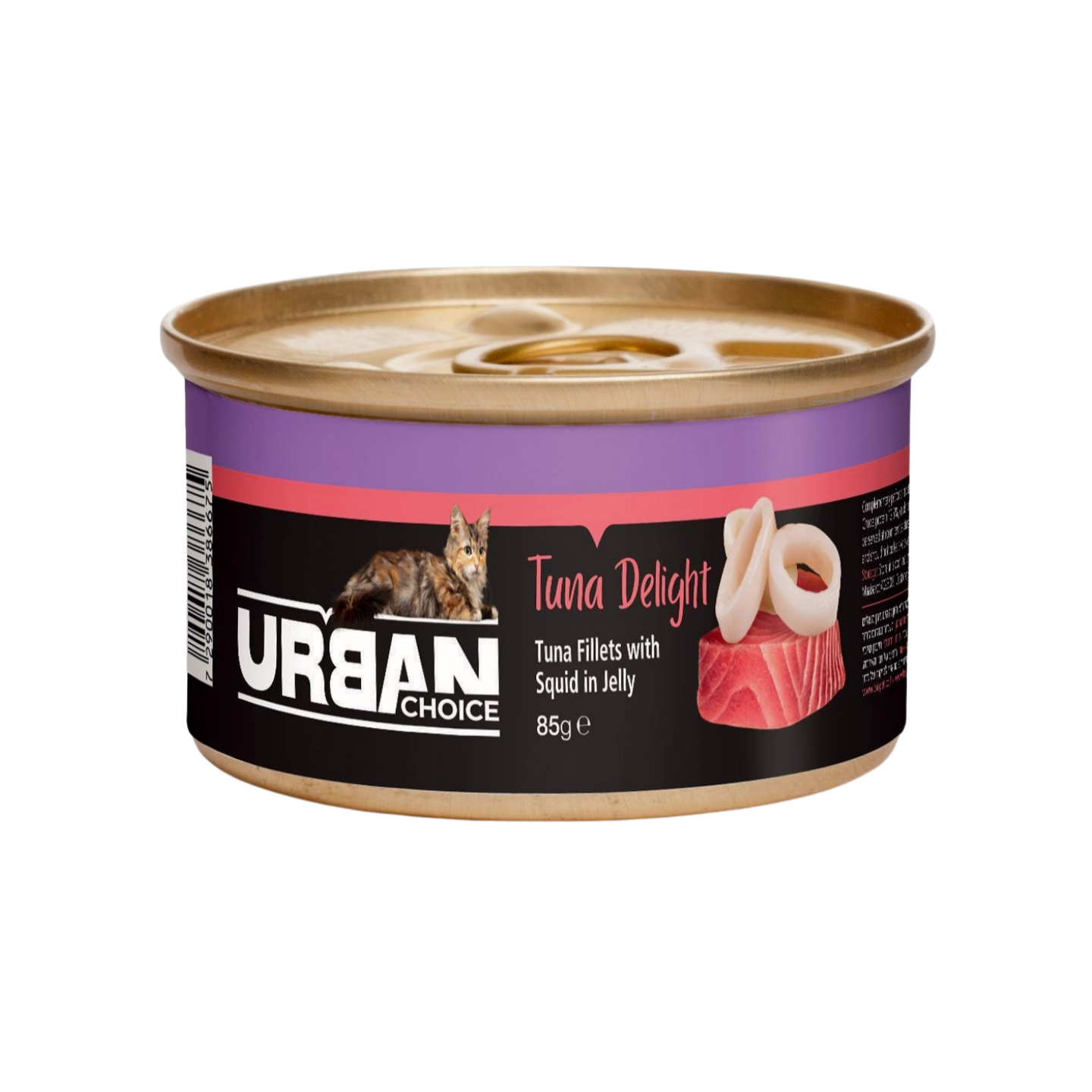 Urban Choice אורבן צ'וייס מעדן פילה טונה ודיונון בג'לי
