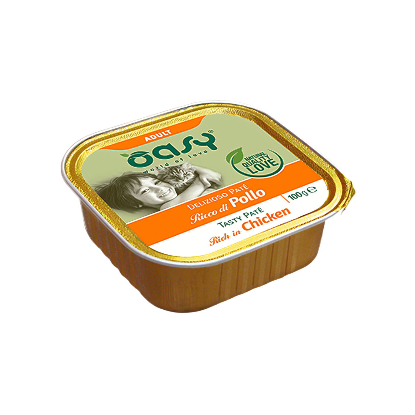 OASY אואסי מעדן פטה עוף לחתול