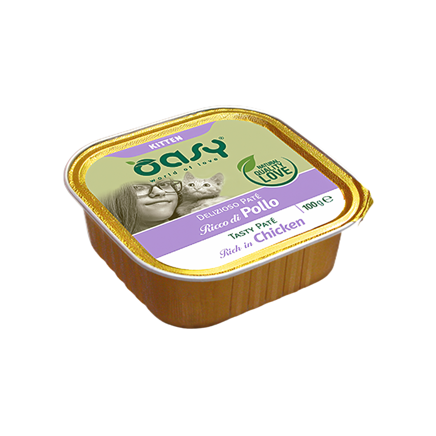 OASY אואסי מעדן פטה עוף לחתלתול