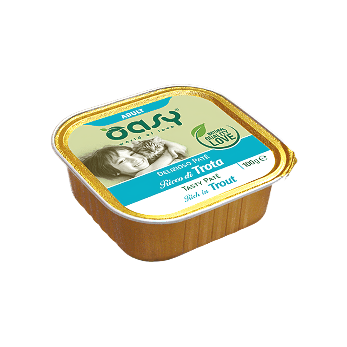 OASY אואסי מעדן פטה פורל לחתול