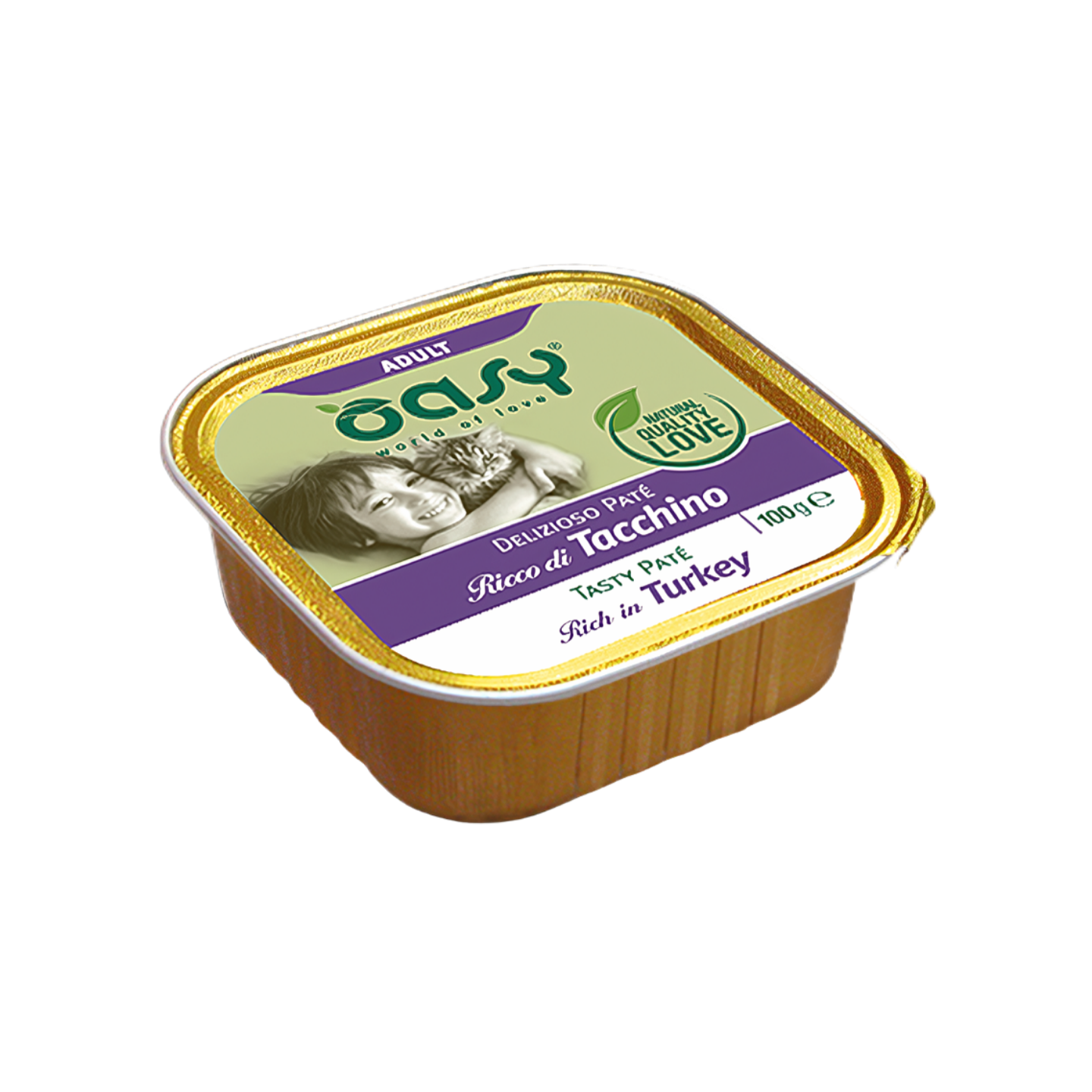 OASY אואסי מעדן פטה הודו לחתול