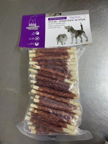 Petex פטקס עצם רול ברווז 8 אינץ 3 יח