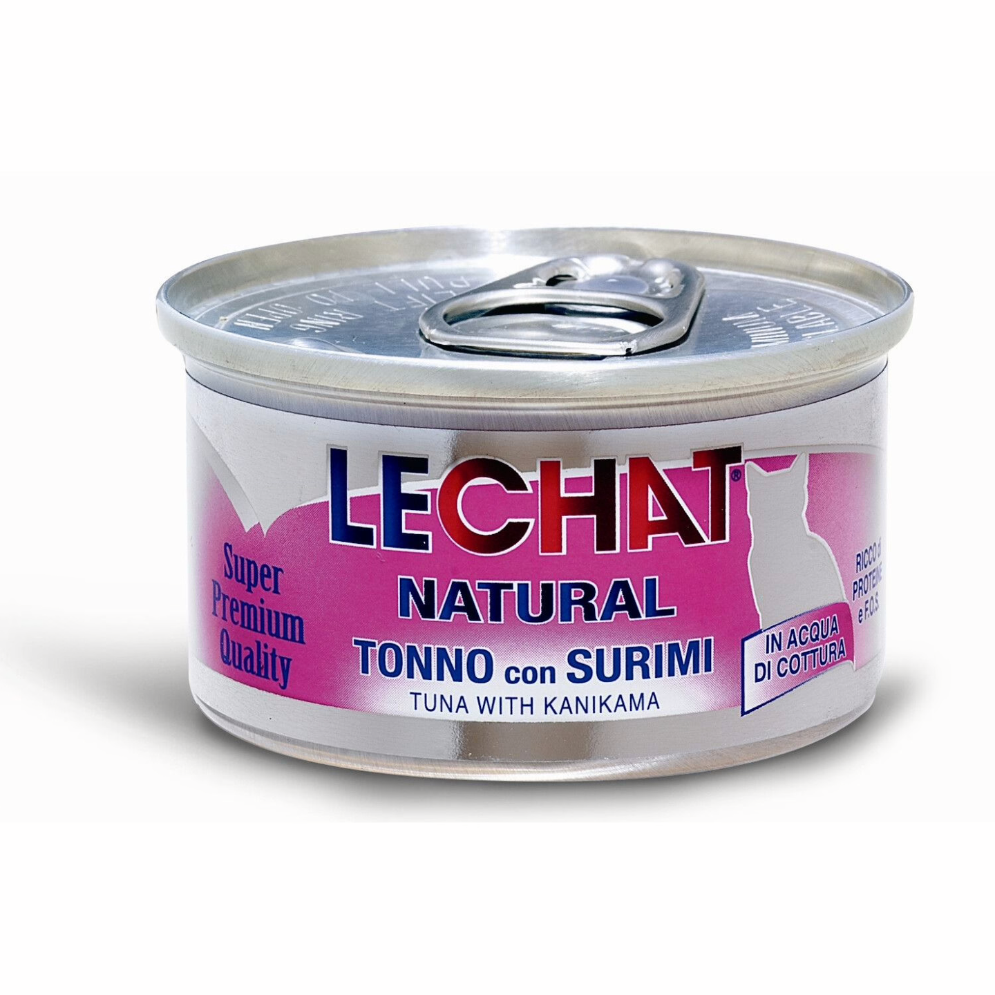 Lechat לה שאט נאטורל מעדן טונה וסורימי בג'לי לחתול