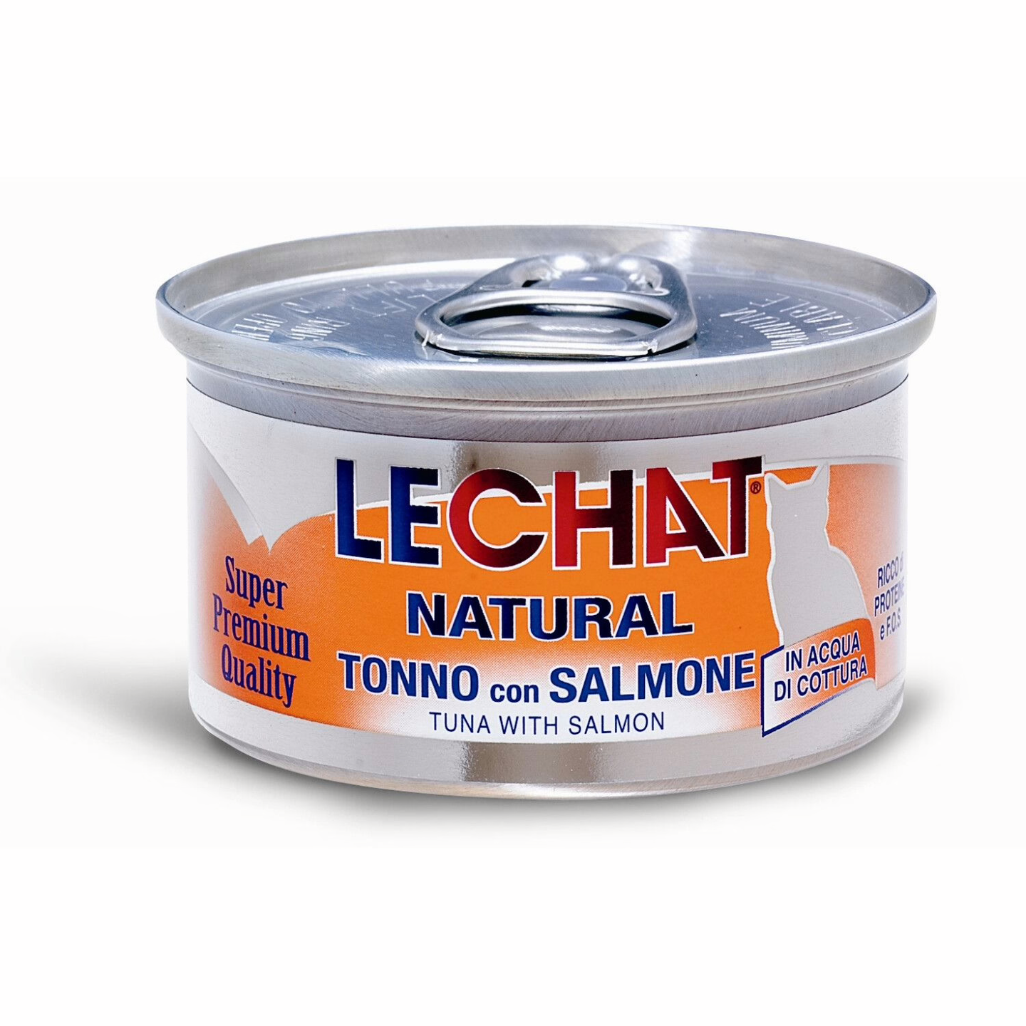 Lechat לה שאט נאטורל מעדן טונה וסלמון בג'לי לחתול