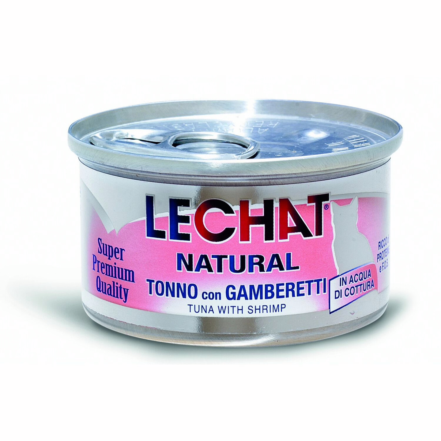 Lechat לה שאט נאטורל מעדן טונה ושרימפס בג'לי לחתול