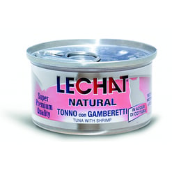 Lechat לה שאט נאטורל מעדן טונה ושרימפס בג'לי לחתול