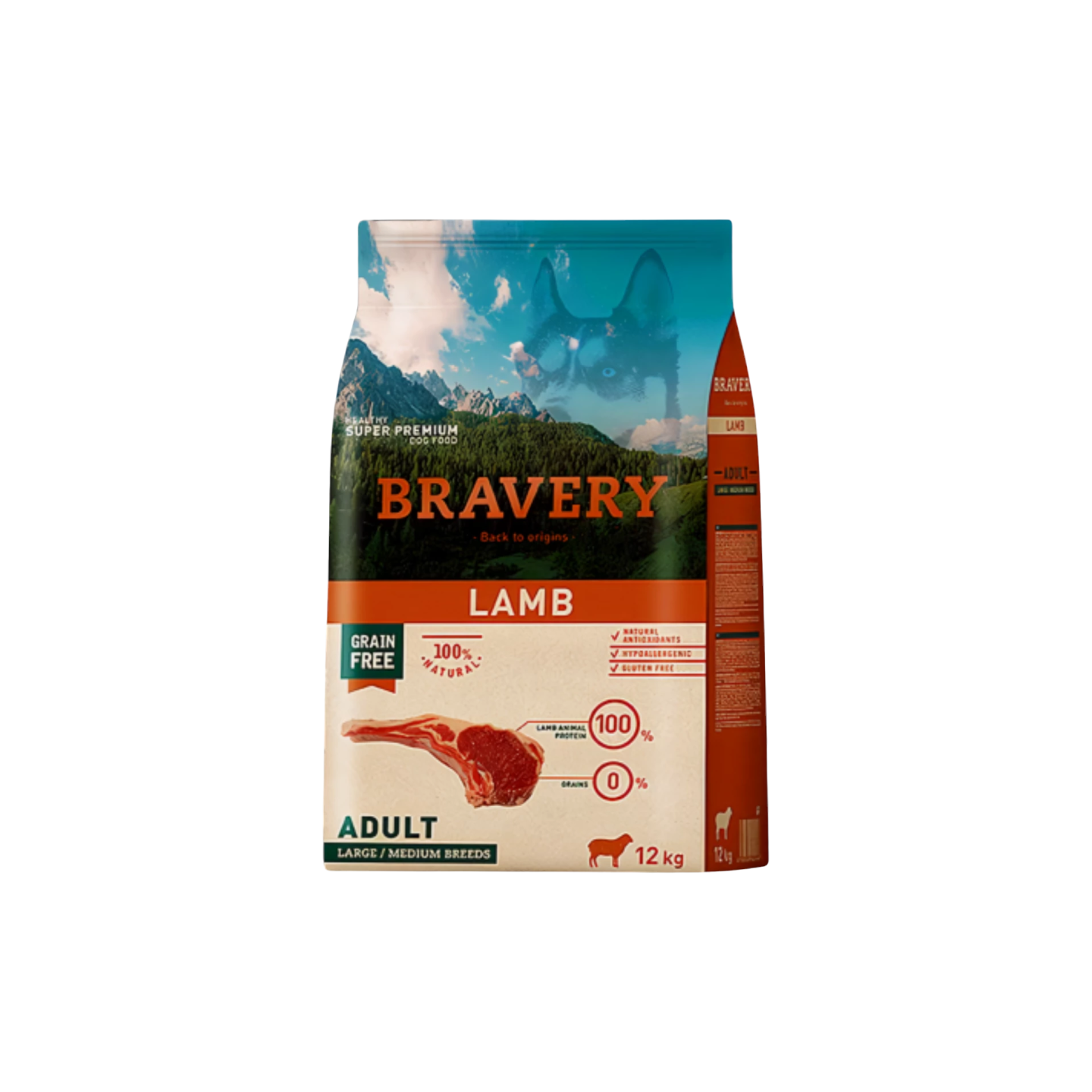Bravery ברייברי כבש לכלבים בוגרים