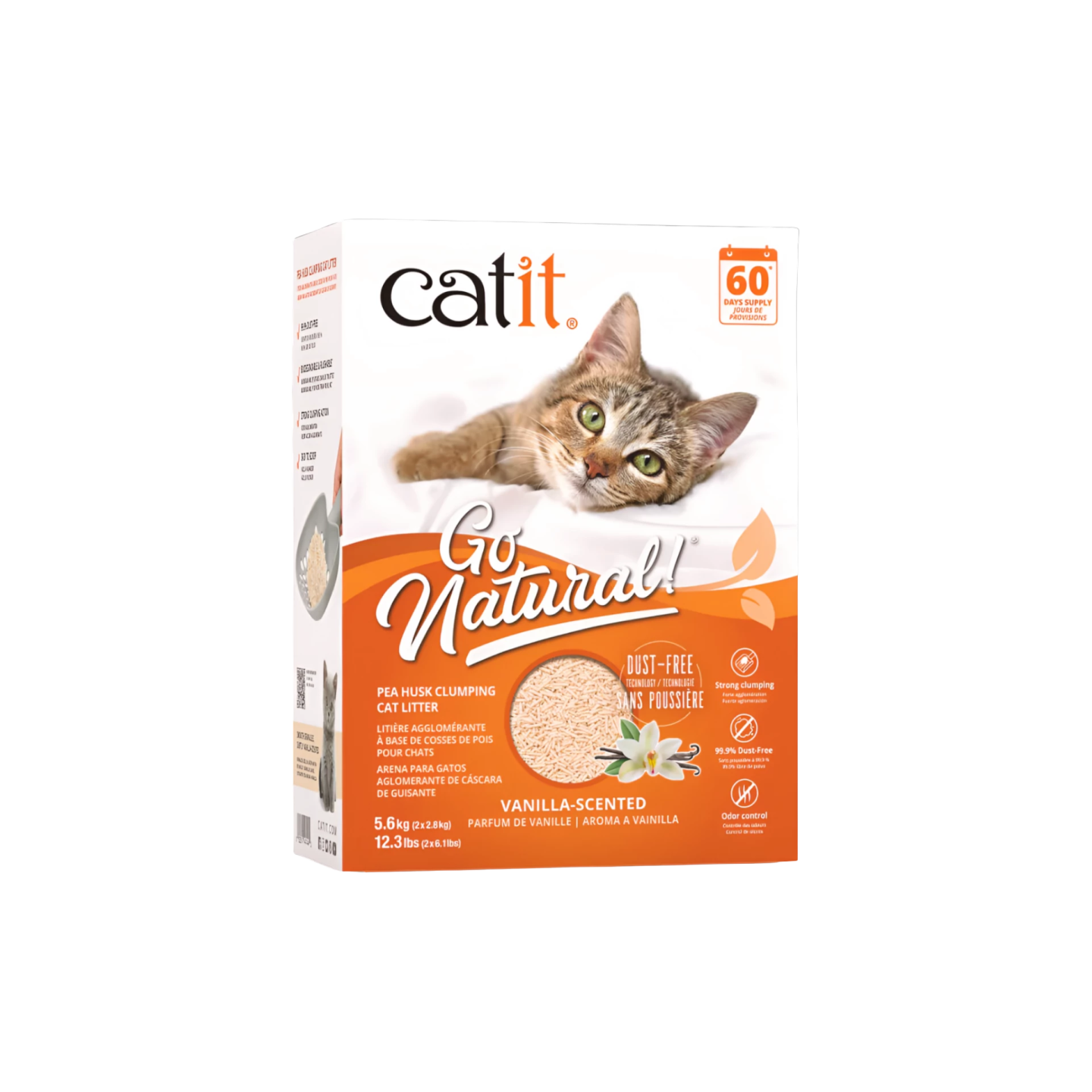 Cat it קט איט חול טבעי אפונה מתגבש לחתול