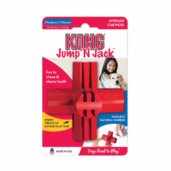 KONG קונג ג'אמפ ג'ק צעצוע לכלב מידה M