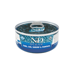 Natural And Delicious נטורל אנד דלישס אושן בטעם טונה ובקלה