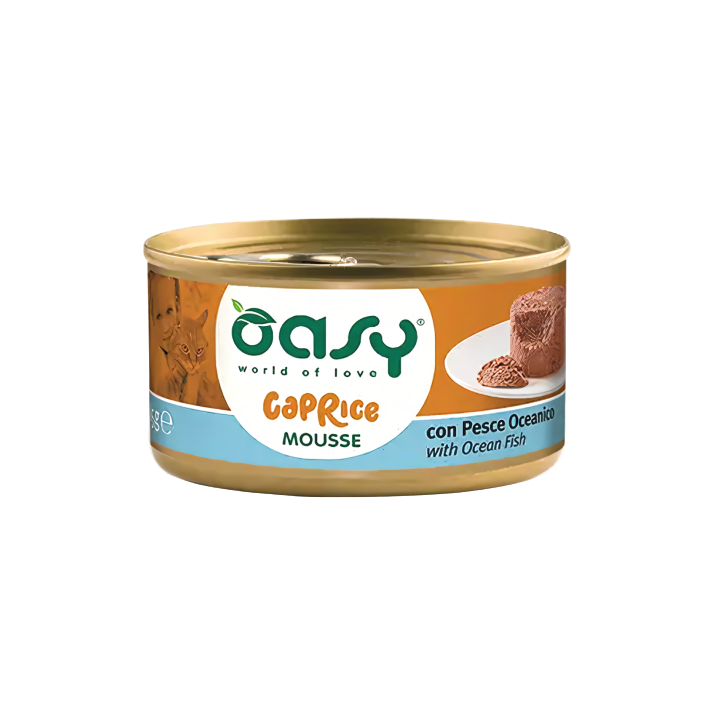 OASY אואסי מעדן מוס בטעם דגי אוקיינוס