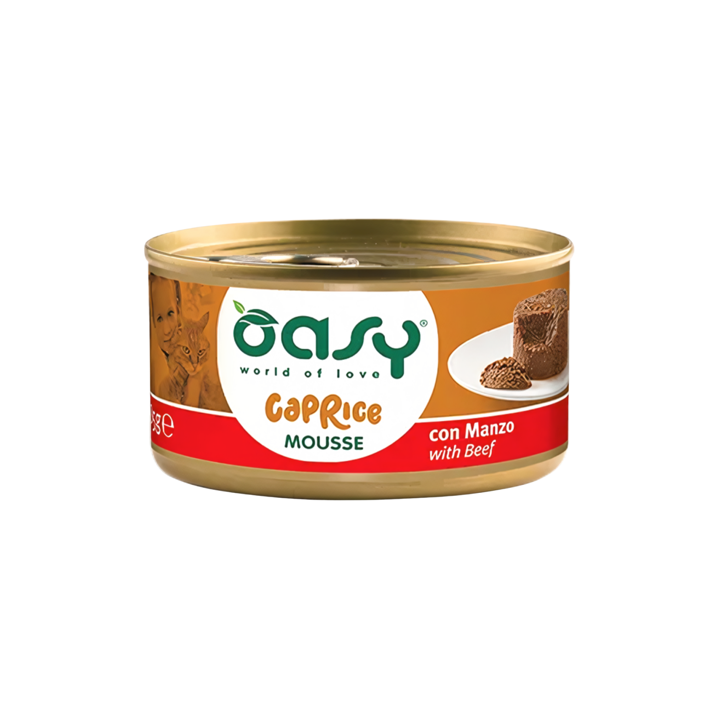 OASY אואסי מעדן מוס בטעם בקר