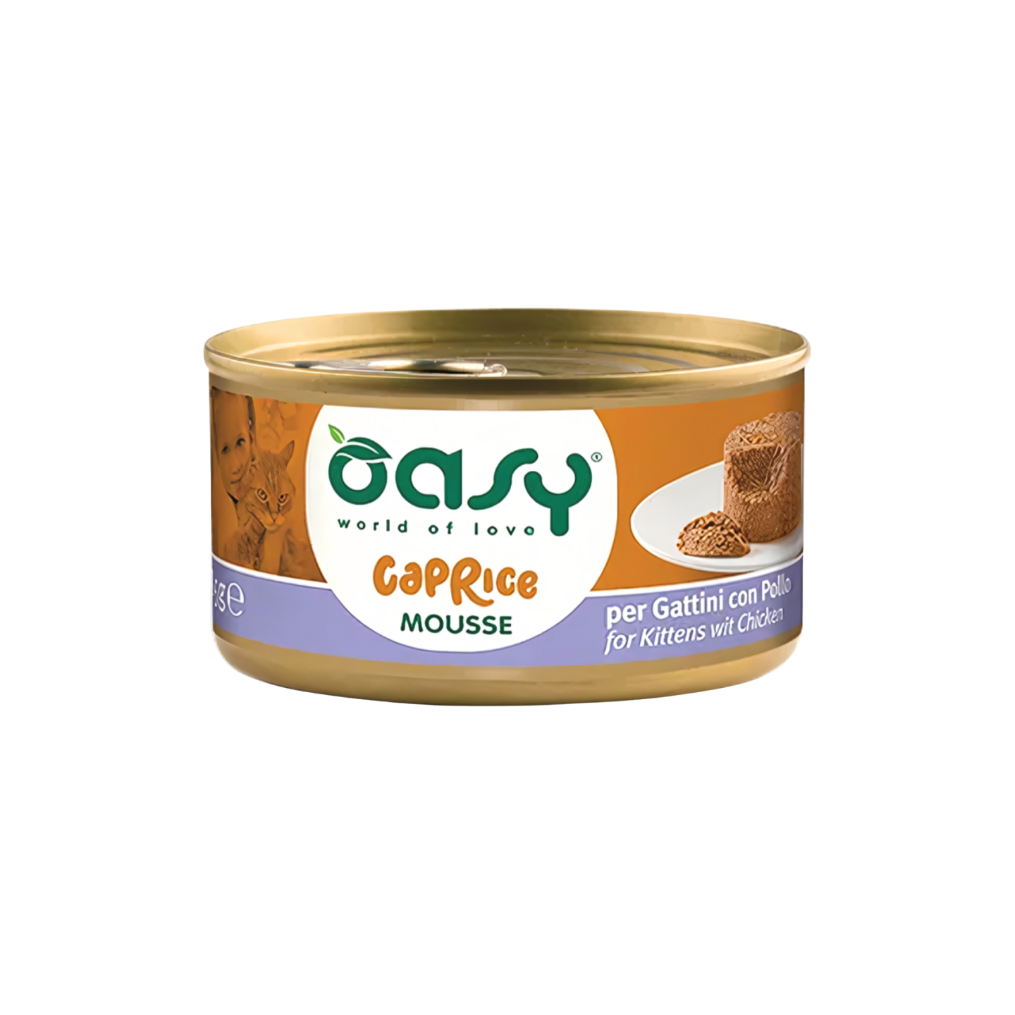 OASY אואסי מעדן מוס בטעם עוף לחתלתול