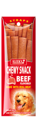 Sleeky סליקי חטיף רצועות לכלבים