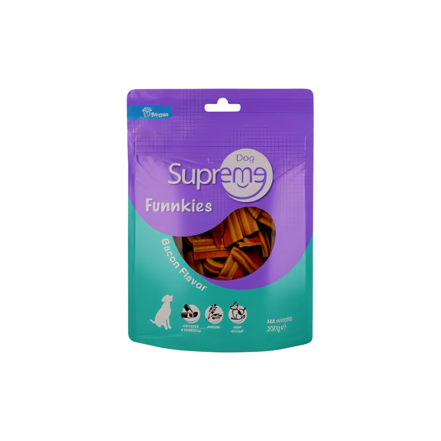 Supreme סופרים חטיף לכלב בטעם בייקון