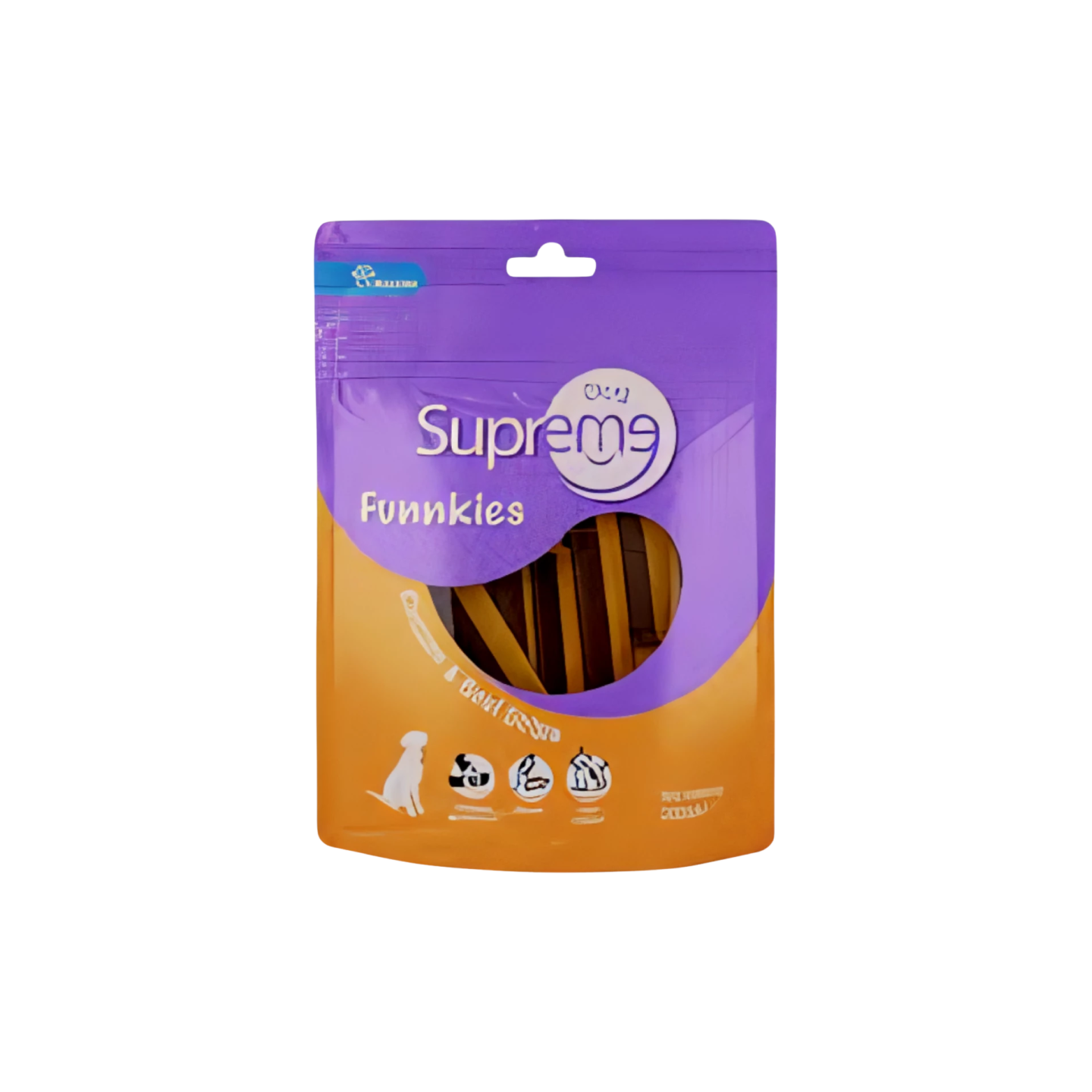 Supreme סופרים חטיף שטוח בטעם עוף ובקר