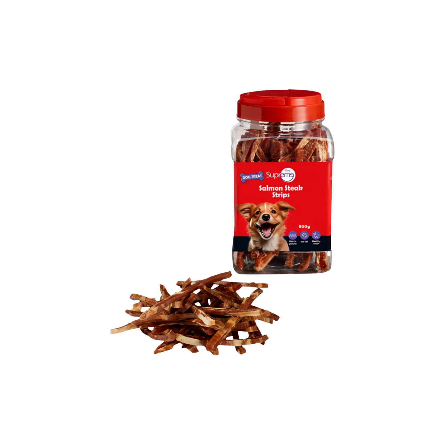 Supreme סופרים חטיף רצועות סלמון