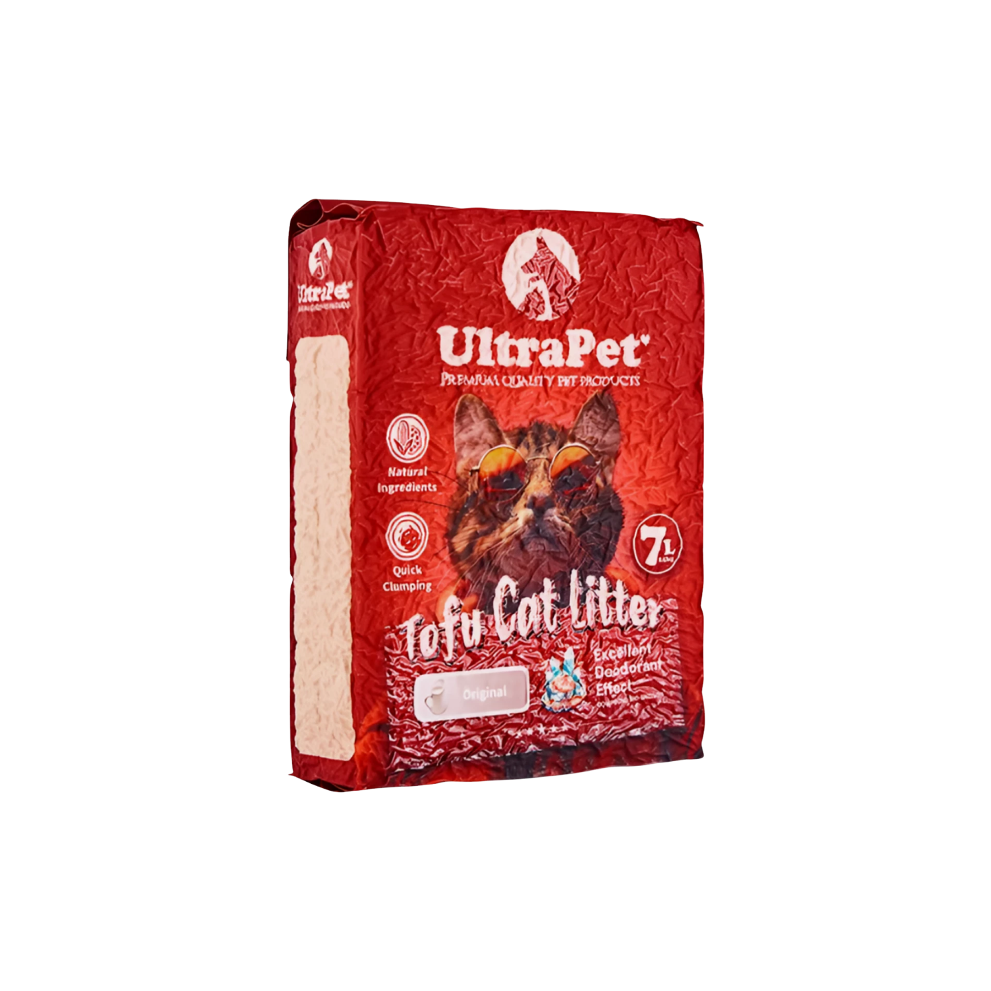 Ultra Pet אולטרה פט חול טופו ללא בישום
