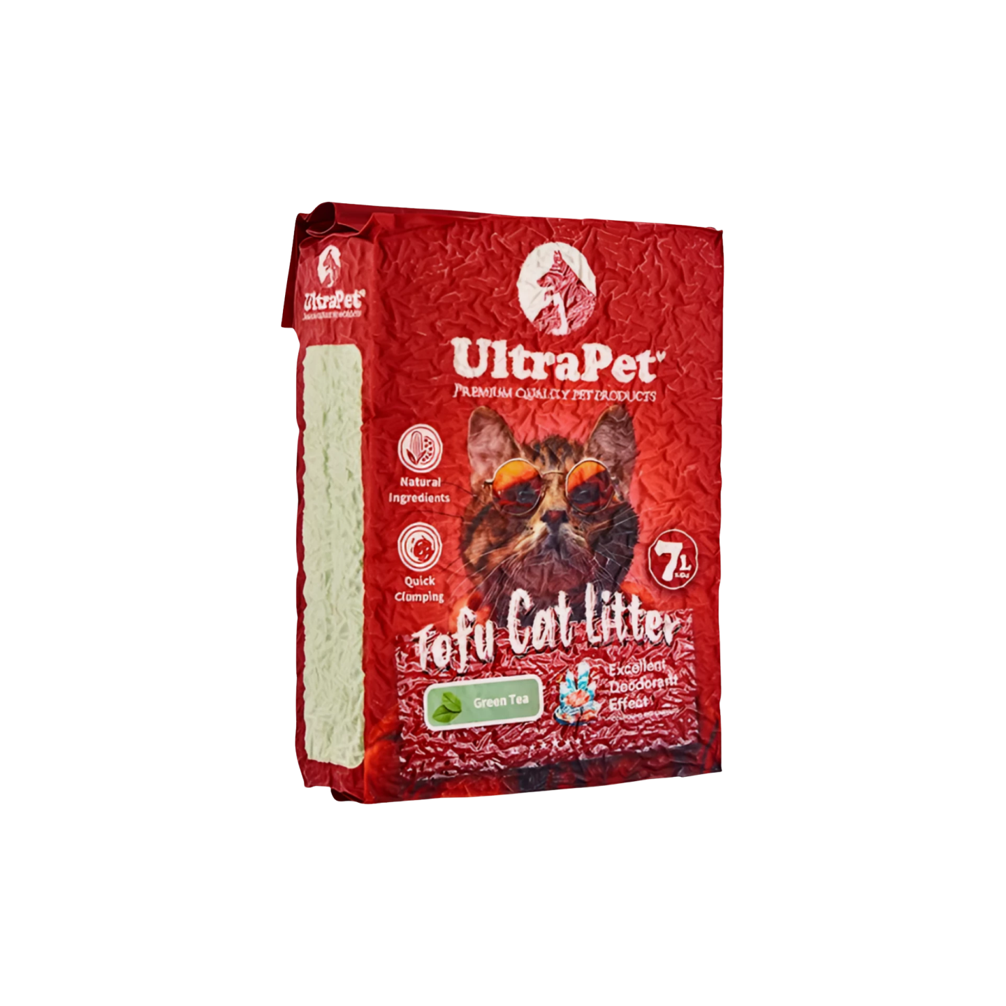 Ultra Pet אולטרה פט חול טופו תה ירוק
