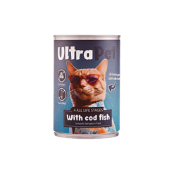 Ultra Pet אולטרה פט פטה בטעם בקלה לחתול