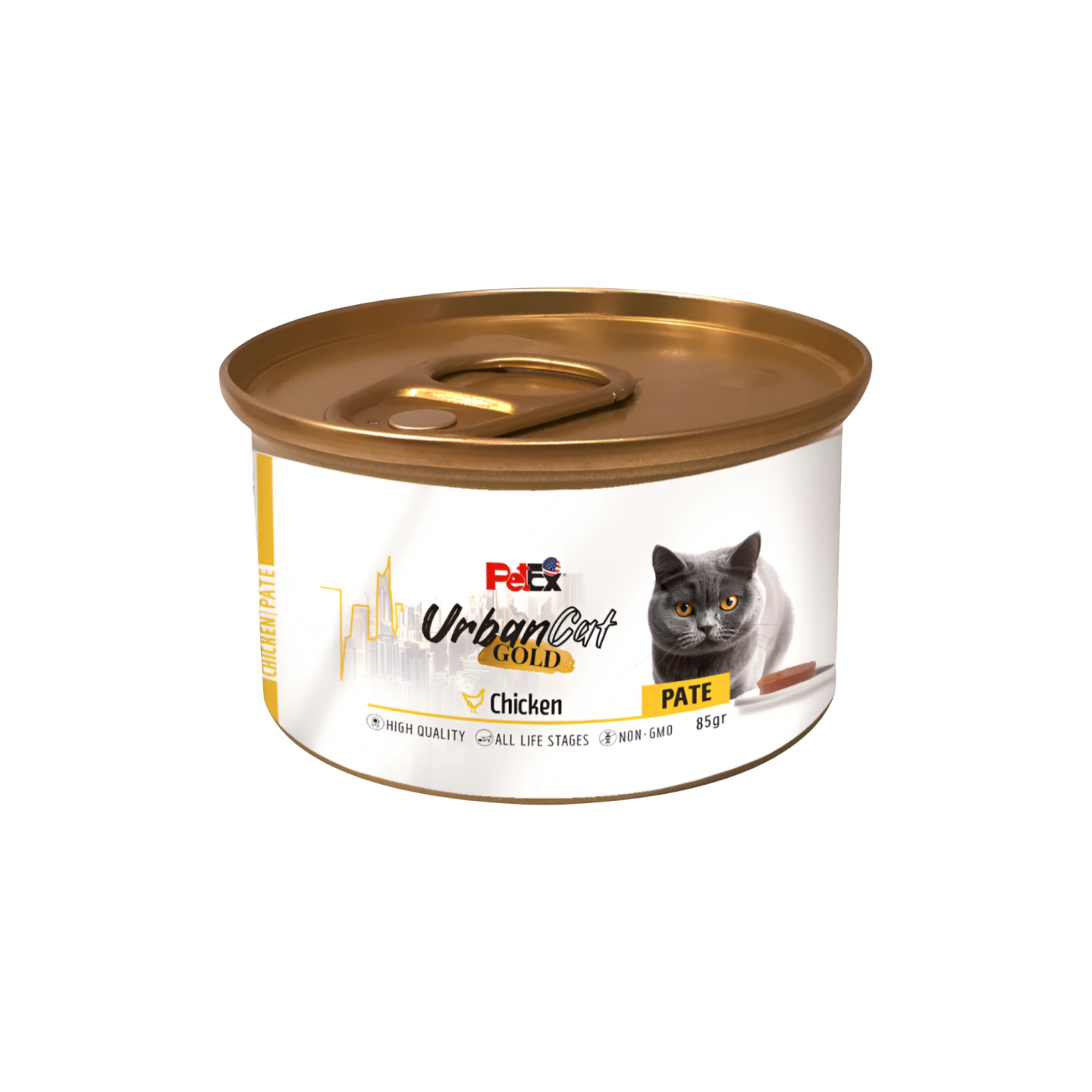 Urban Cat אורבן קט גולד מעדן פטה בטעם עוף לחתול