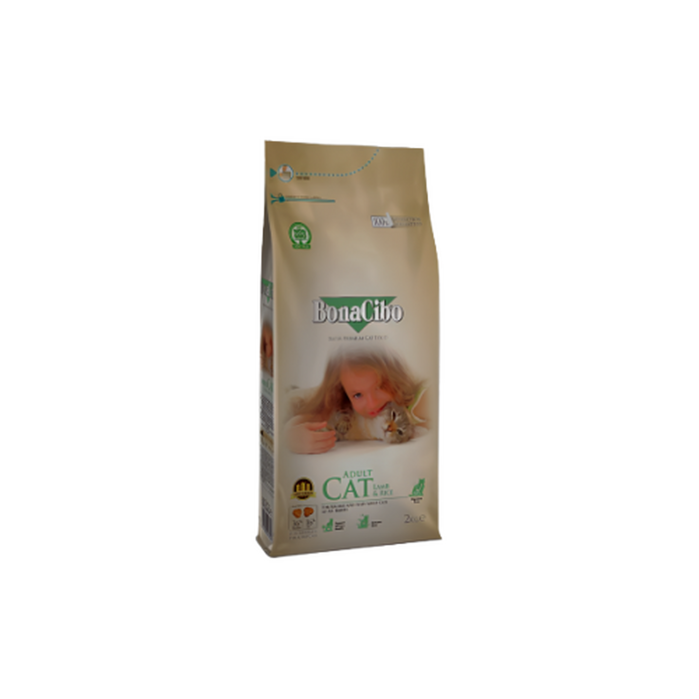 Bona Cibo בונאסיבו חתולים כבש ואורז
