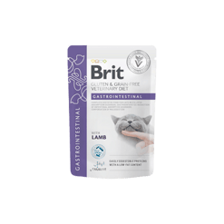 Brit בריט רפואי פאוץ לחתול גסטרו