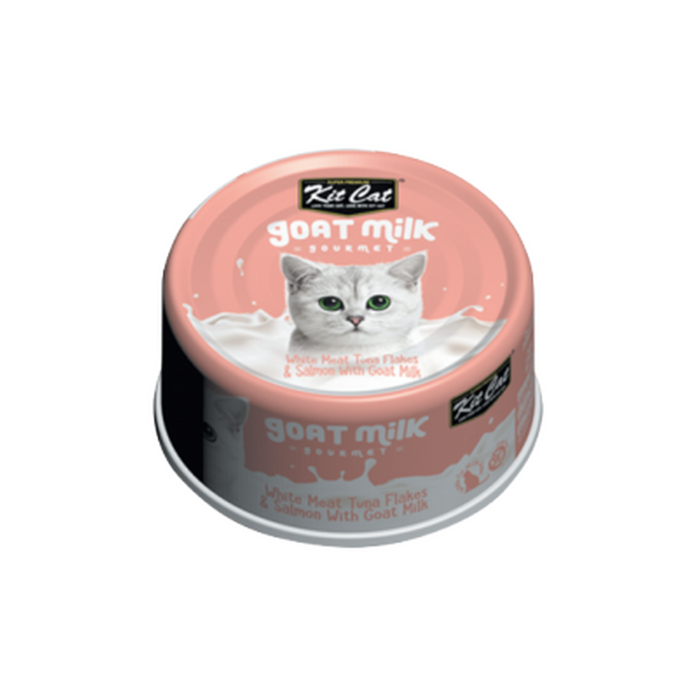 Kit Cat קיט קט חלב עיזים טונה וסלמון