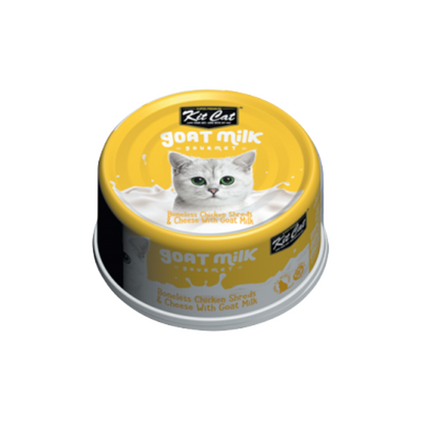Kit Cat קיט קט חלב עיזים עוף וגבינה