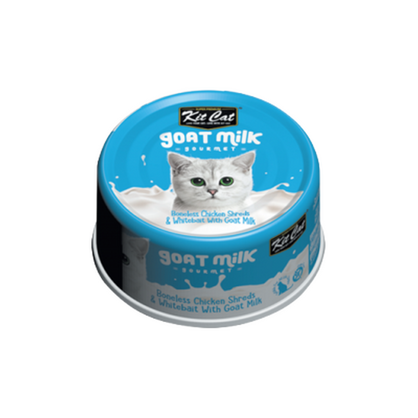 Kit Cat קיט קט חלב עיזים עוף ודגיגונים