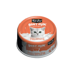 Kit Cat קיט קט חלב עיזים עוף וסלמון