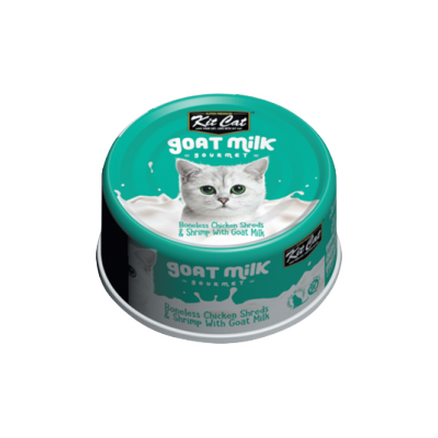 Kit Cat קיט קט חלב עיזים עוף ושרימפס